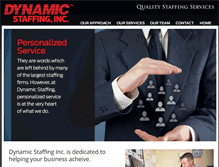 Tablet Screenshot of dynamicstaffing.org